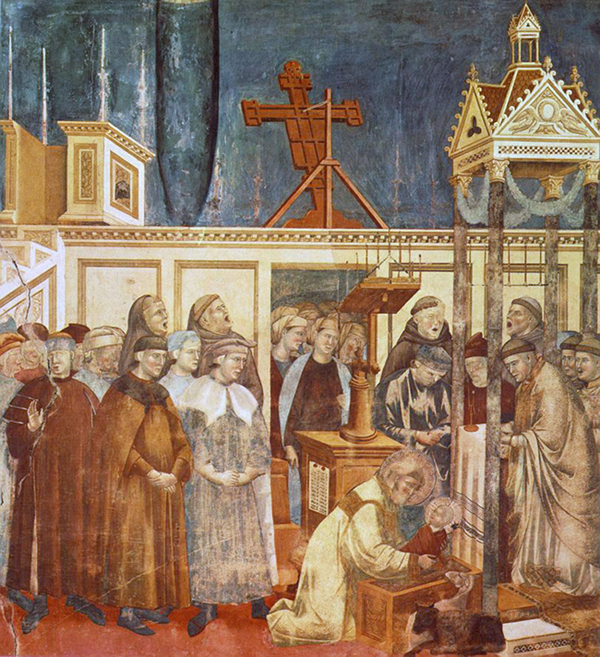 Giotto, il presepe di Greccio